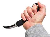 Nóż Sprężynowy Karambit Taktyczny OTF Militaria CS