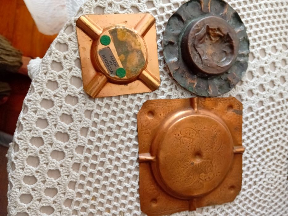 Coleção de cinzeiros