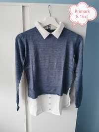 Sweter bluzka tunika damska XS S Tanio