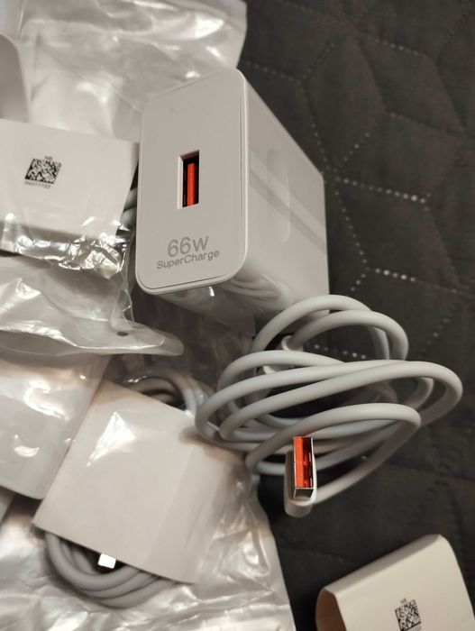 Блок питания, зарядное устройство, с быстрой зарядкой 66w. 120w.