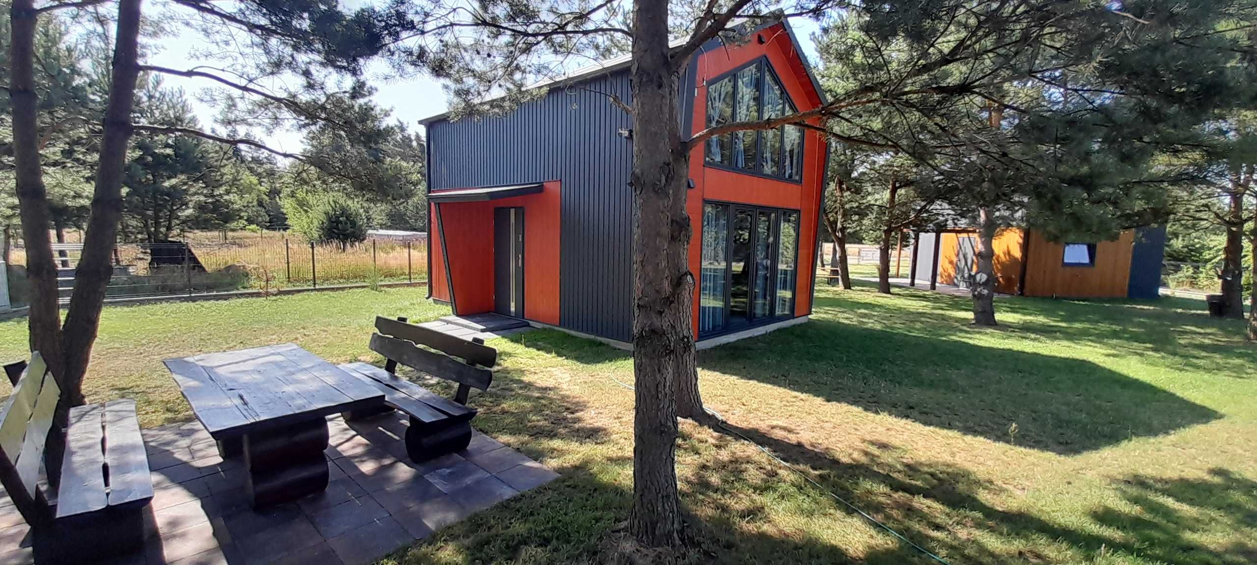domek całoroczny na zgłoszenie 60m2 z paneli SIP podocinane SIP-POL