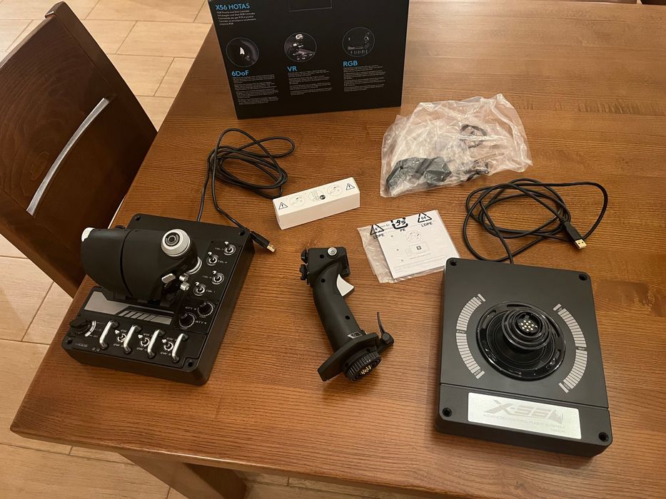Logitech X56 HOTAS