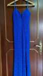 Vestido azul renda (cerimónia)