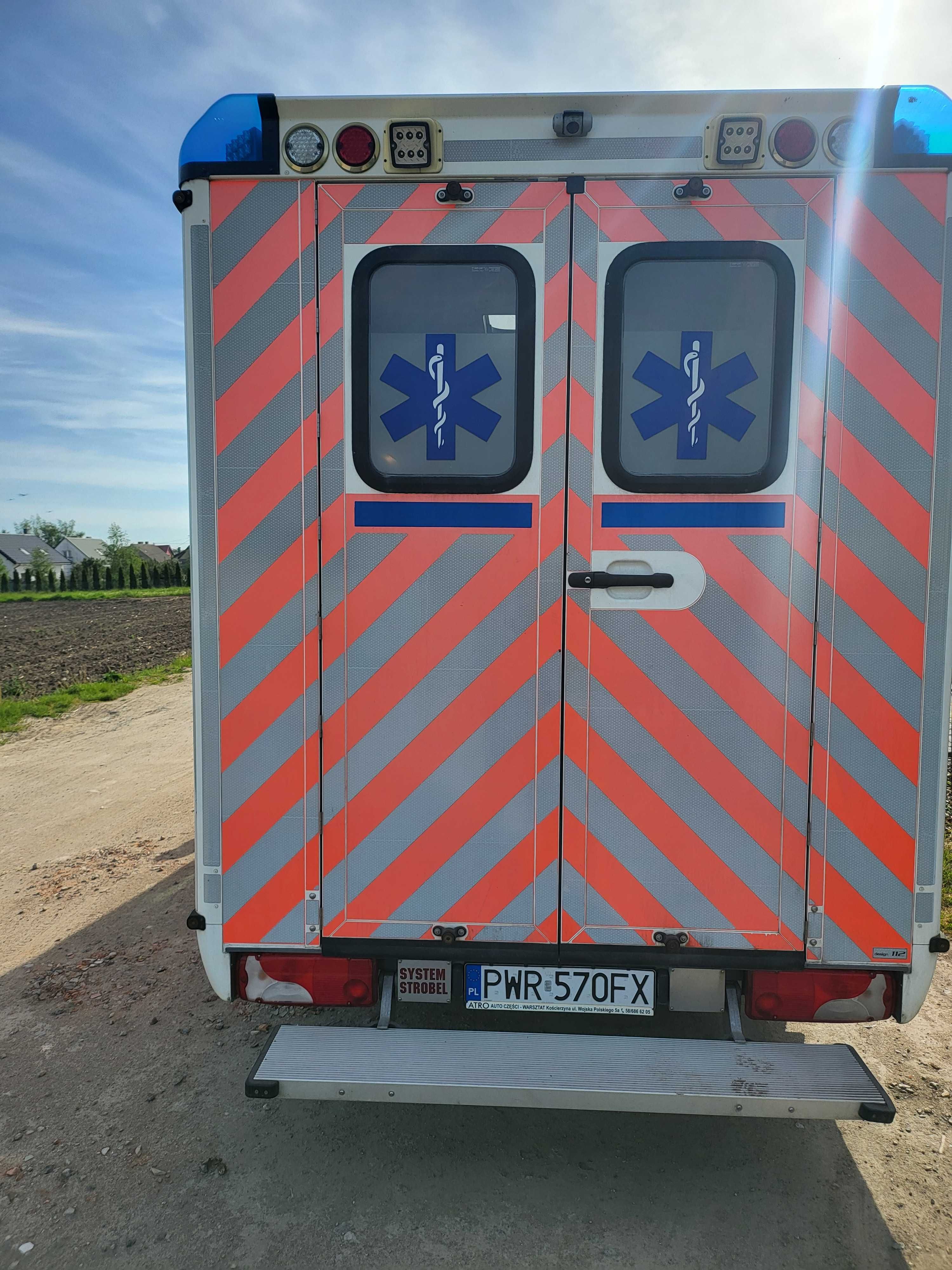 Ambulans VW Crafter Kontener 2013r