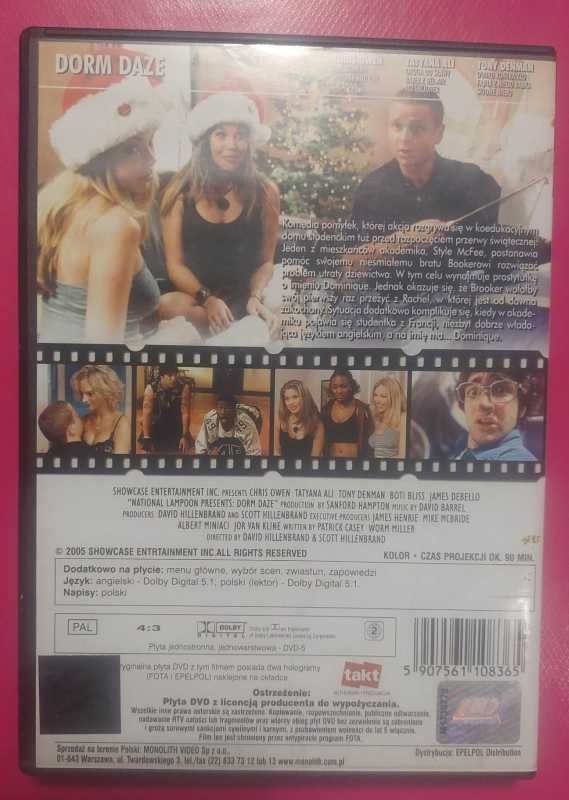 Film Szalony akademik płyta DVD
