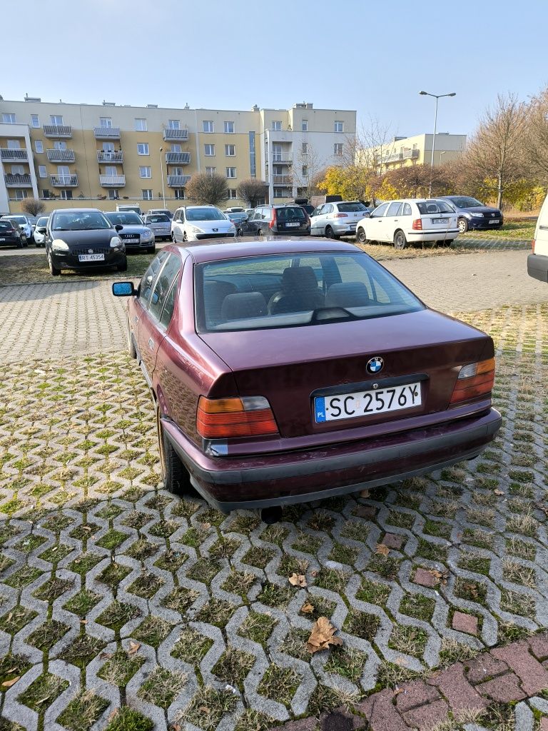 E36 sedan drift zimowy wojownik