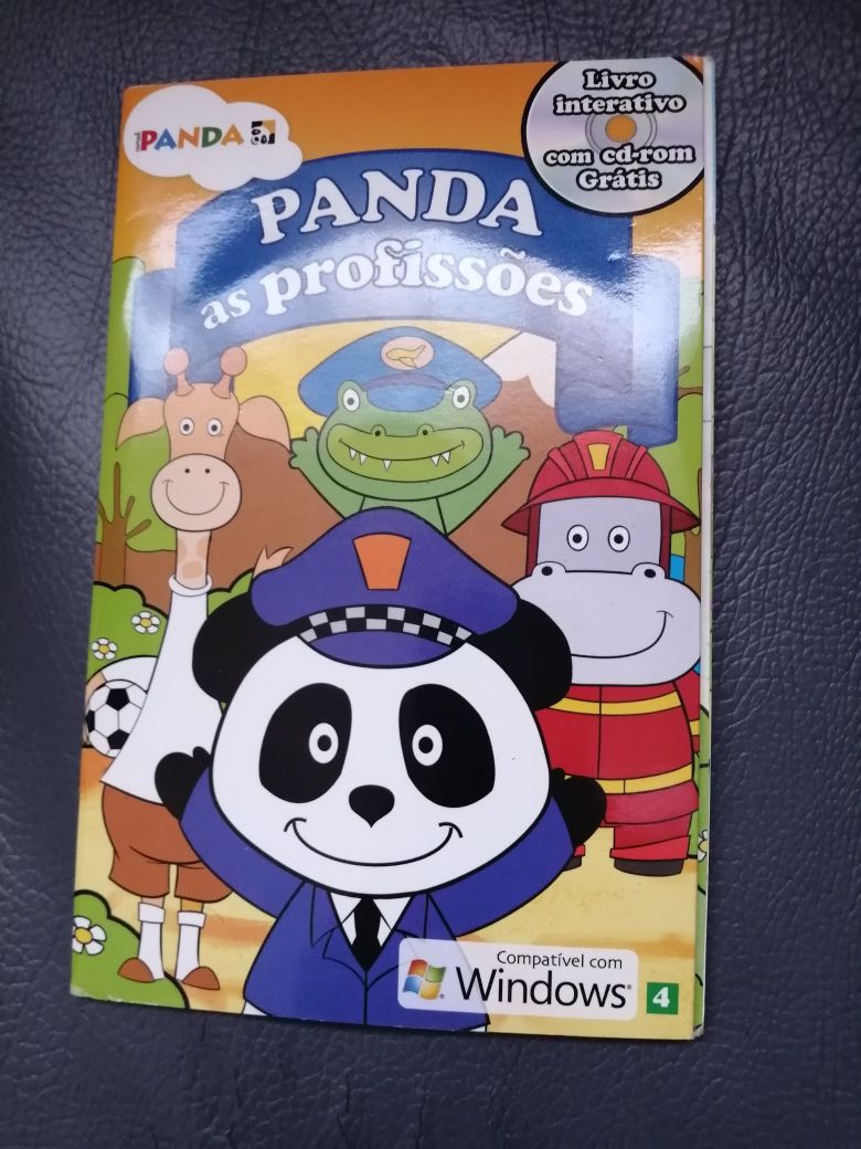 Livros interativos do panda