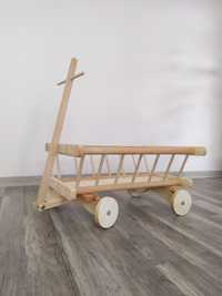Drewniany wózek dla dziecka! EKO Zabawka!!
