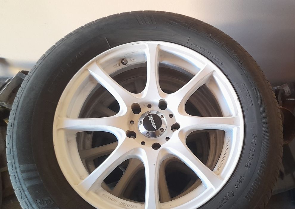 Ковані‼️ТОП‼️диски YOKATTA Rays R16 "5×112" з гумою "LASSA"(Турція)