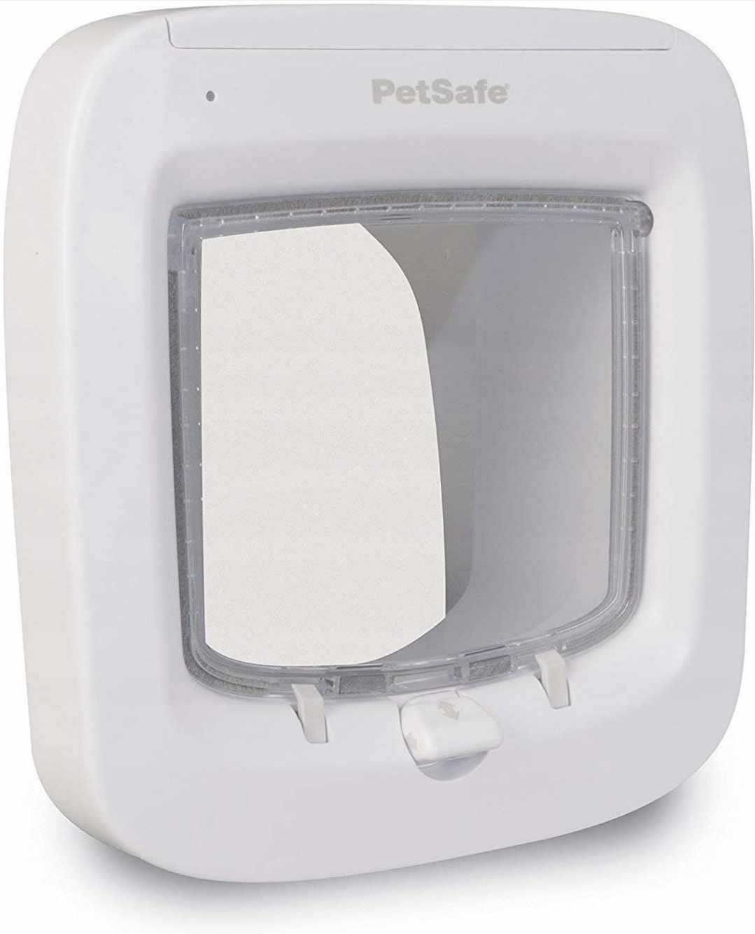 PetSafe Microchip DRZWICZKI dla kota BIAŁE