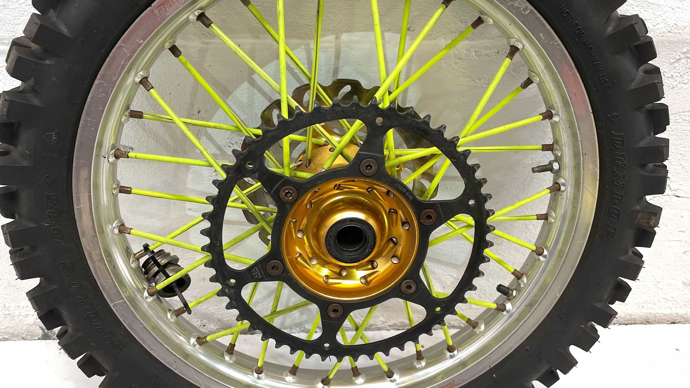 Suzuki Rmz 450 05do08 Koło tylne tył Takasago 19x2,15 piasta talon