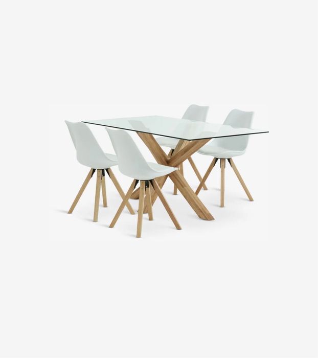 Conjunto de mesa e cadeira