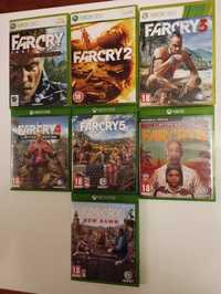 Far Cry 1 2 3 4 5 6 + New Dawn cała, kompletna saga Xbox One, 7 gier