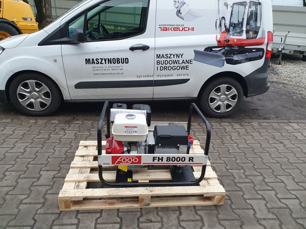 Agregat Prądotwórczy FOGO FH8000R AVR 6.2 kW III Fazy