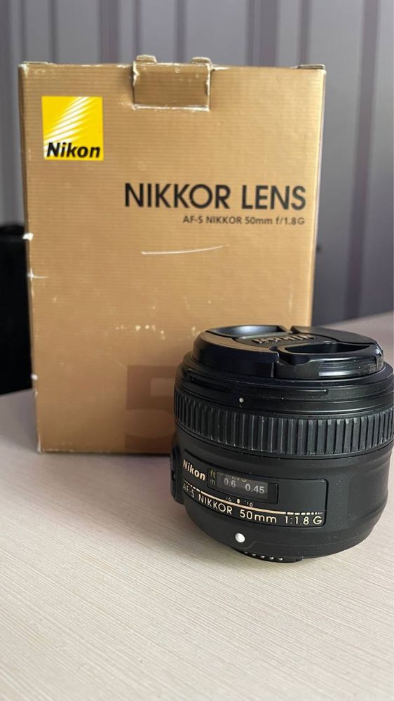 Продається обєктив  AF-S Nikon 50 mm