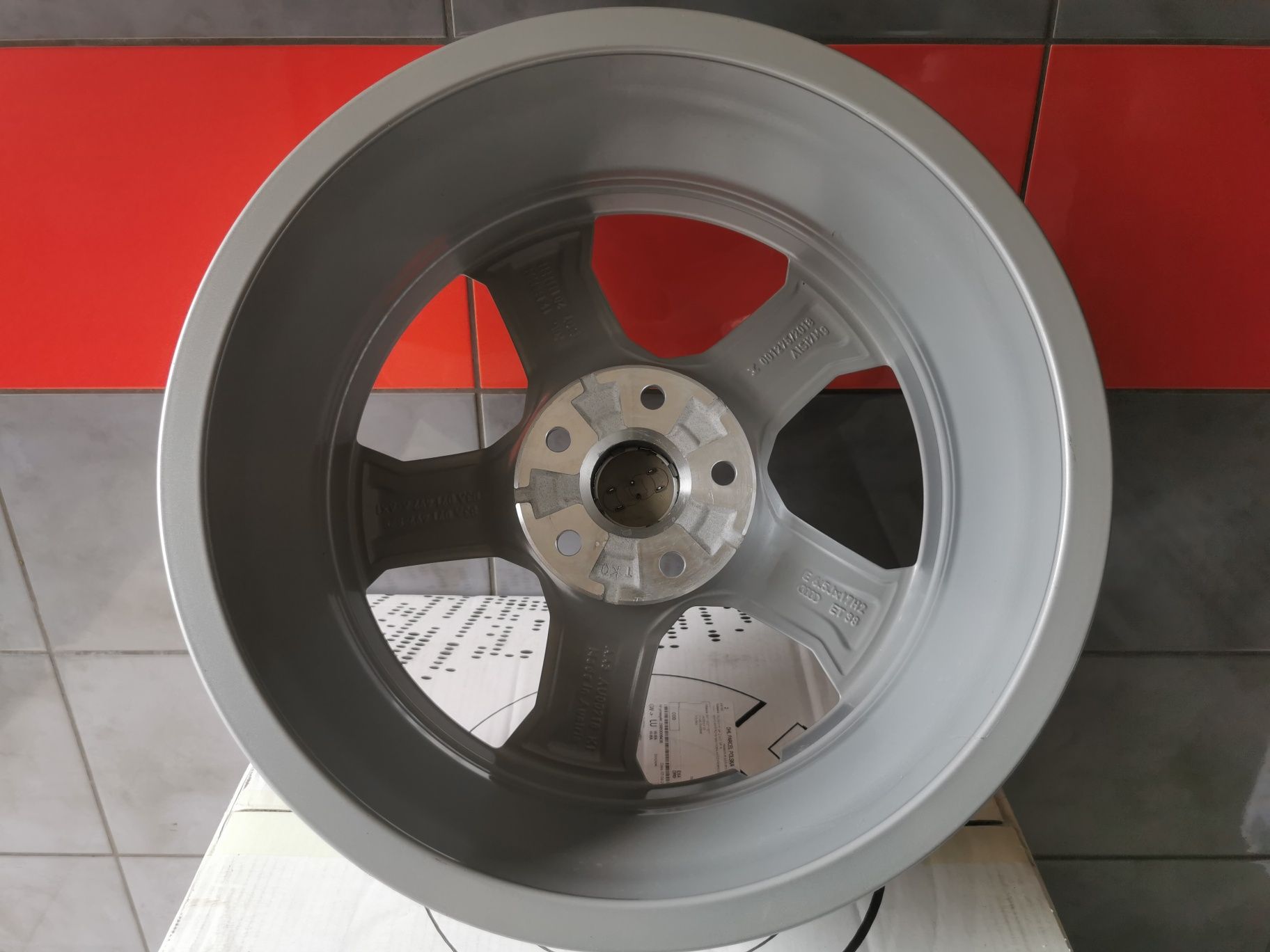 Oryginał! Felgi 17" 5x112 Audi S-Line A3 A4 A6 B6 B7 B8 B9 ET 46 alu