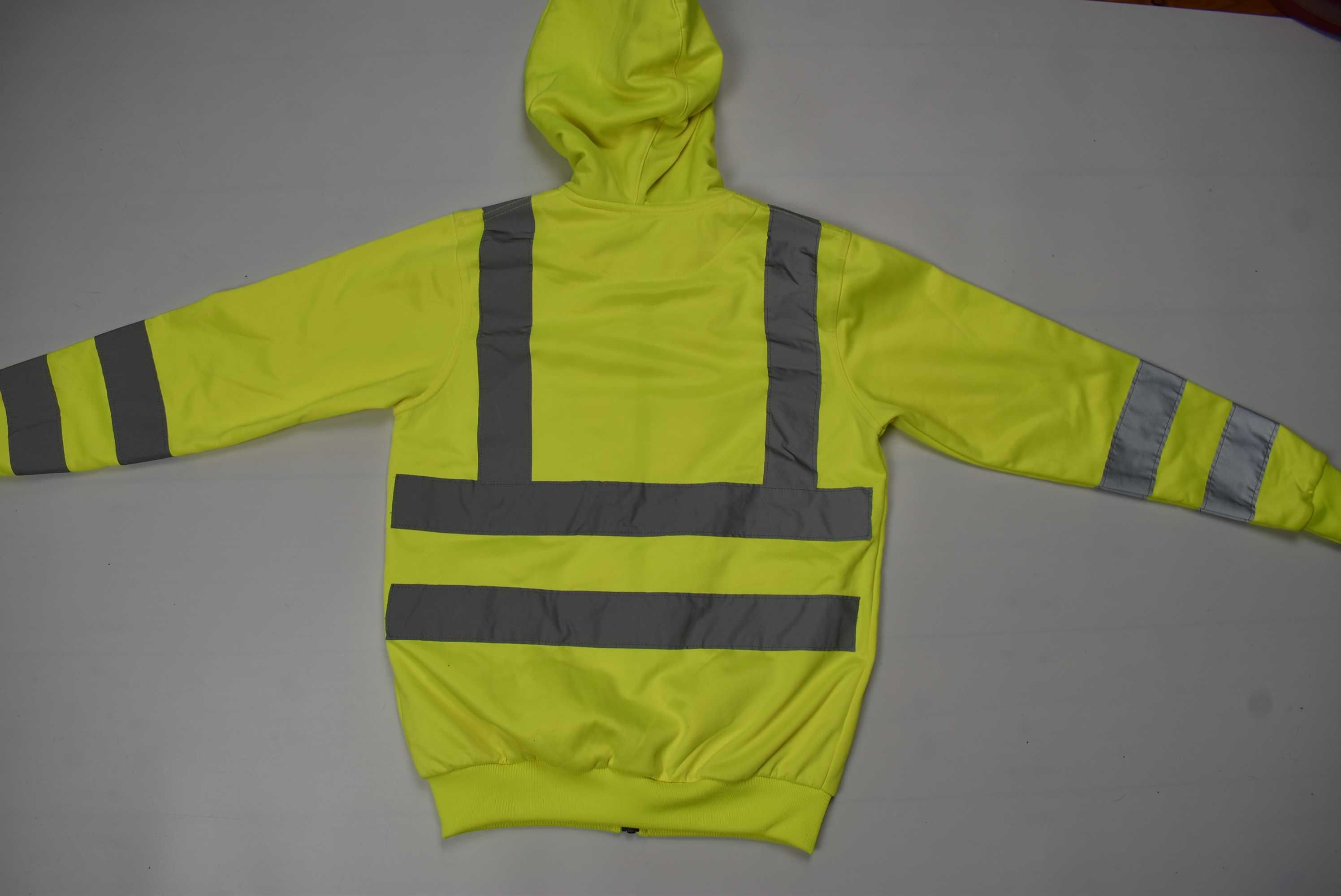 Blaklader bluza z kapturem robocza odblask r. S