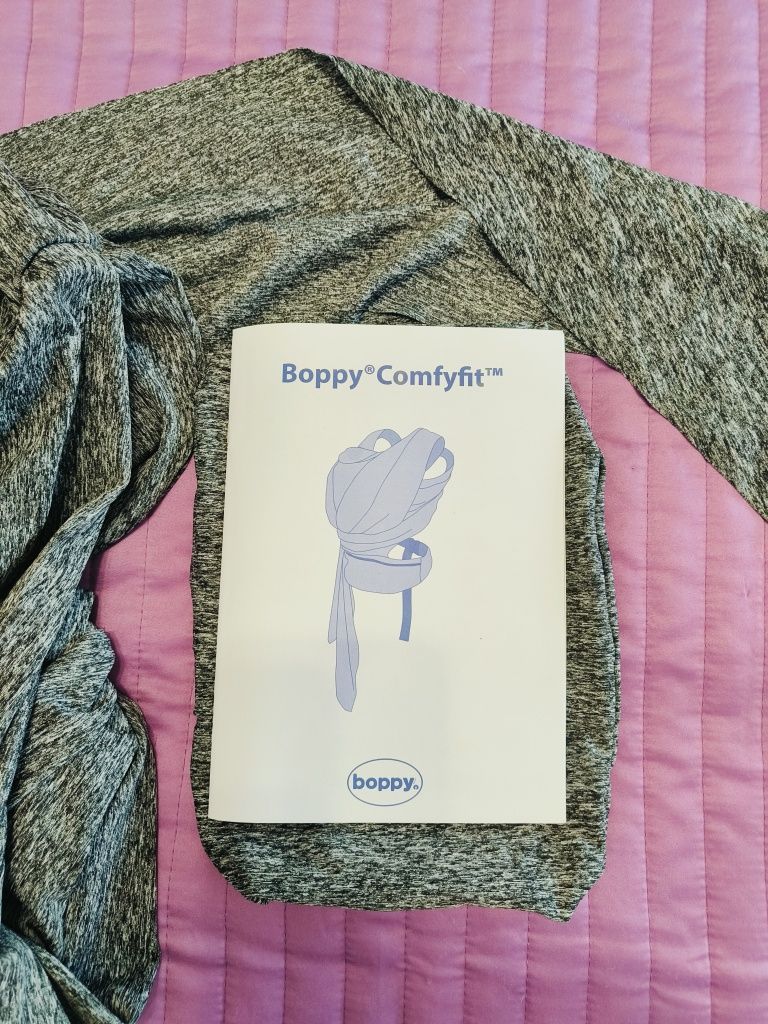 Marsúpio Boppy Cinza