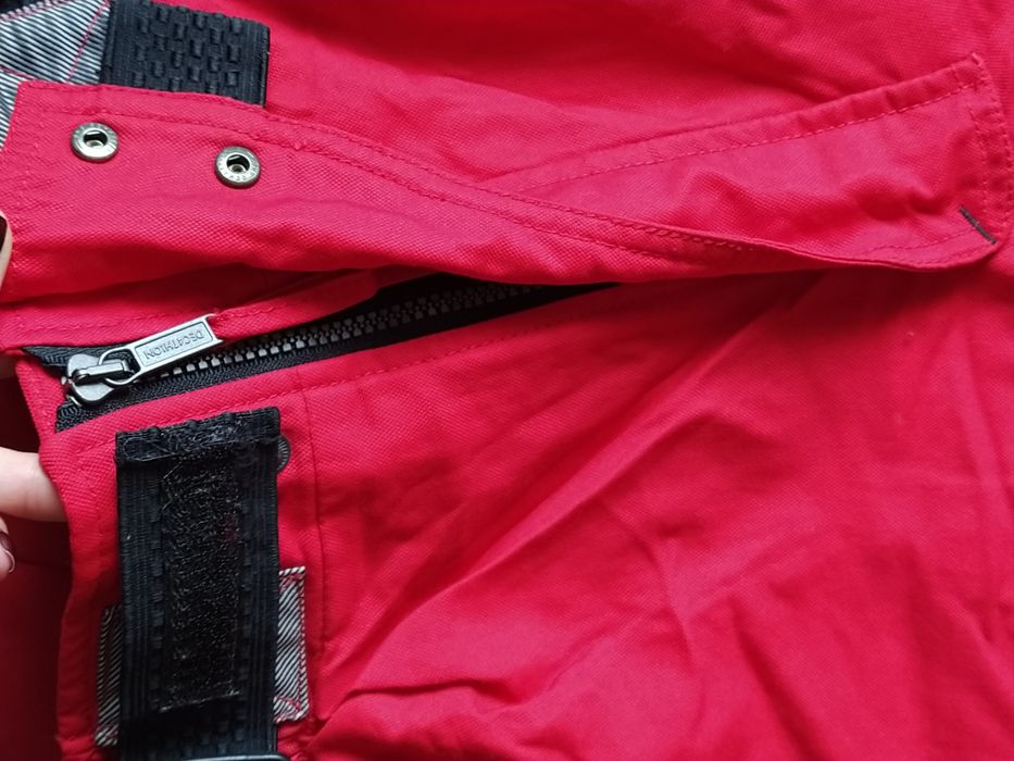 Лыжные штаны красные