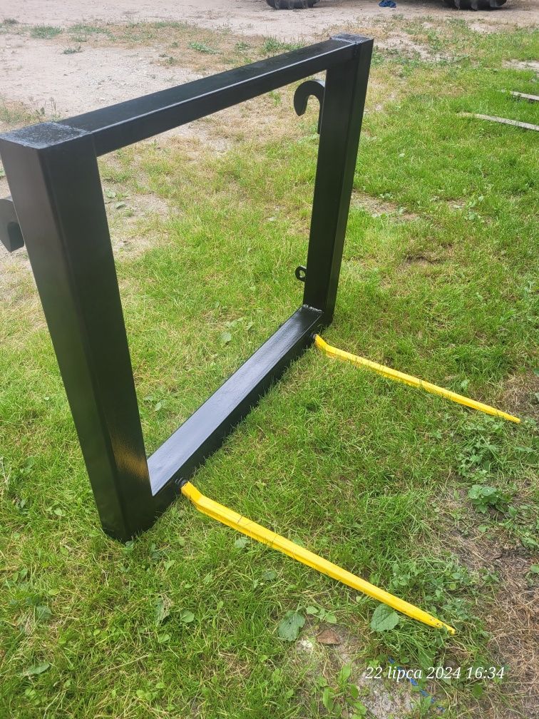 Widły do bel, słomy ładowarka JCB