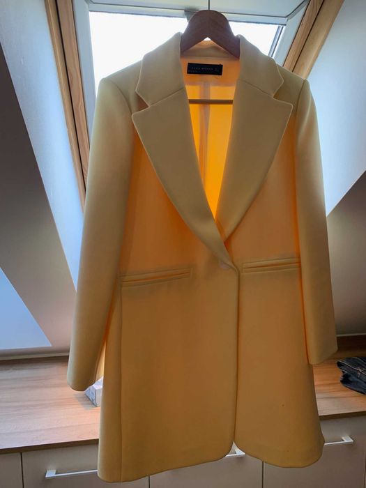 ZARA Piękny Słoneczny Surdut Płaszczyk wiosenny M