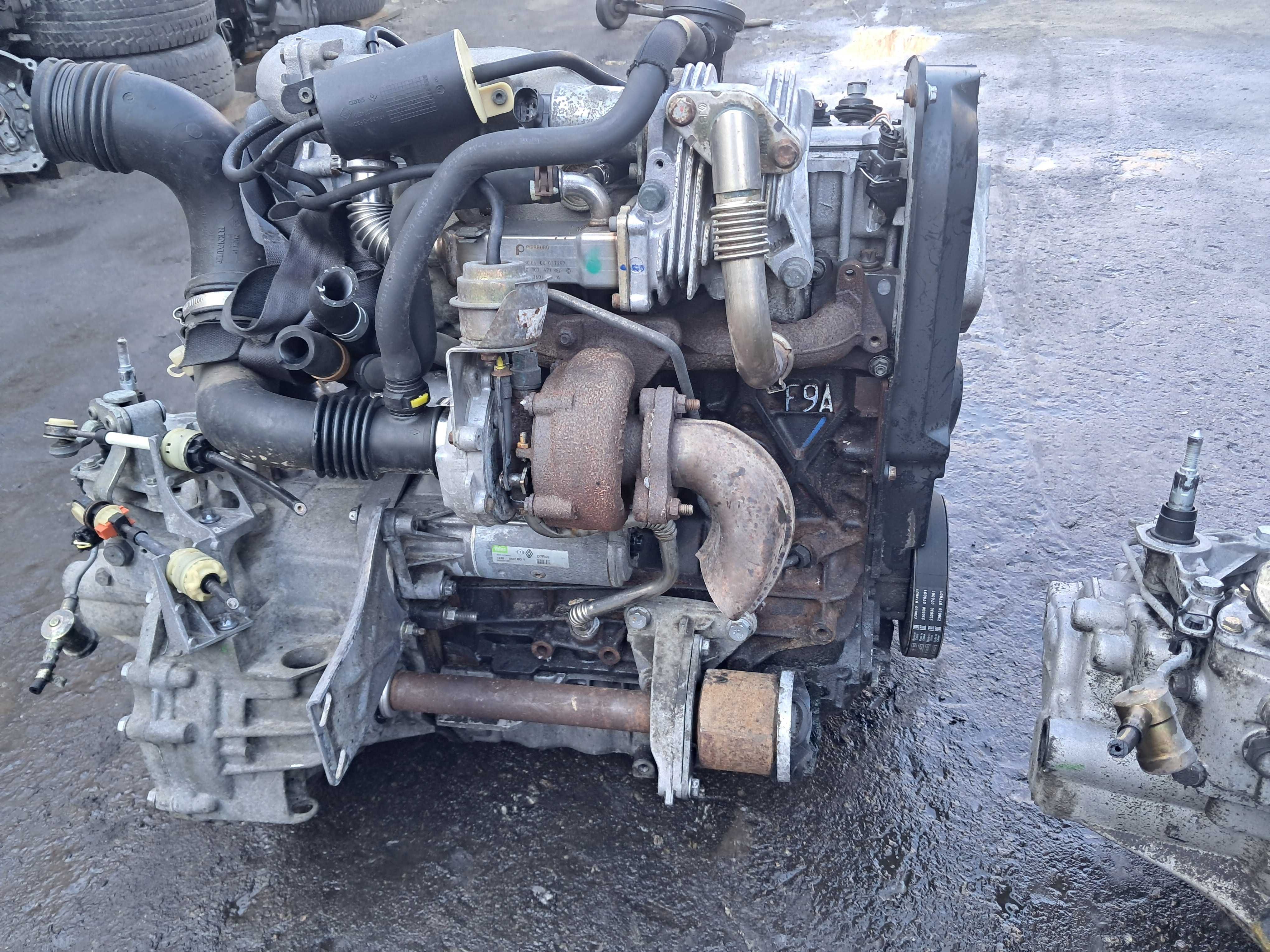 Мотор Двигун Renault 1.9DCI F9A Сценик Scenic F9K F9Q Трафик Виваро