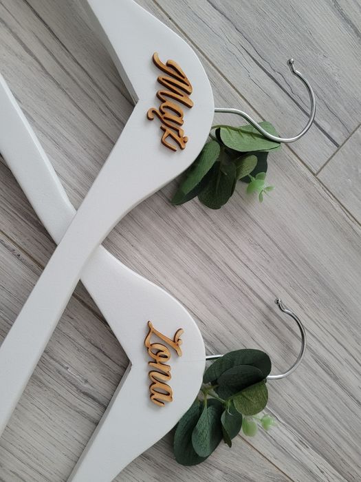 Wieszaki ślubne MĄŻ , ŻONA na ślub, wesele, wedding