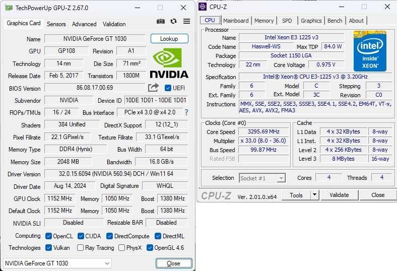 Системный блок: ASUS P9D-i, Xeon-E3-1225, 16 GB DDR3-1600, 500 GB HDD