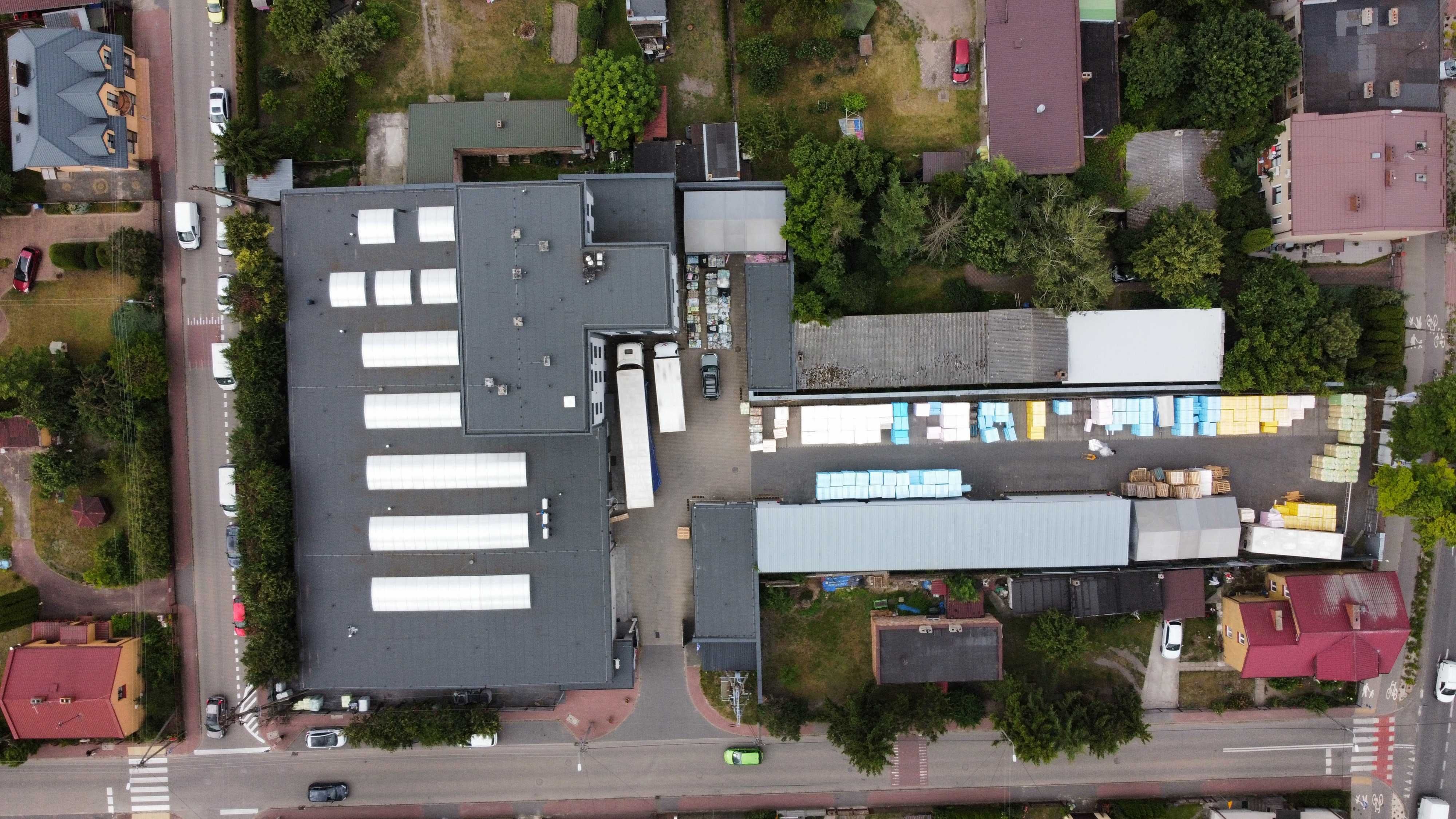 Hala produkcyjno - magazynowa z budynkiem biurowym Leszno k. Warszawa