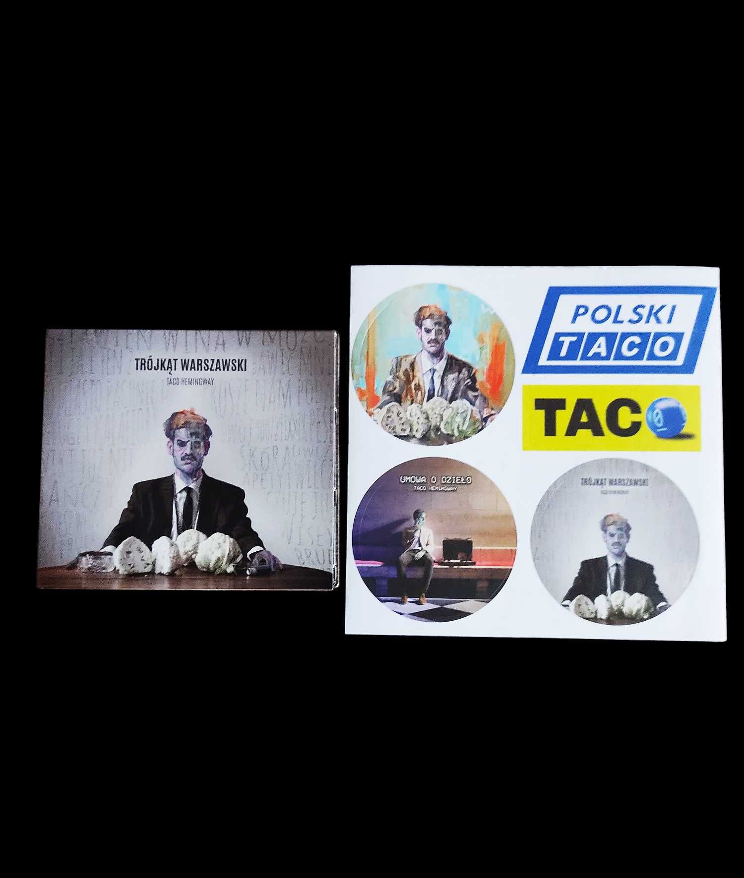 Taco Hemingway – Trójkąt Warszawski CD 2015 • 1 WYDANIE • 1/500 NOWA