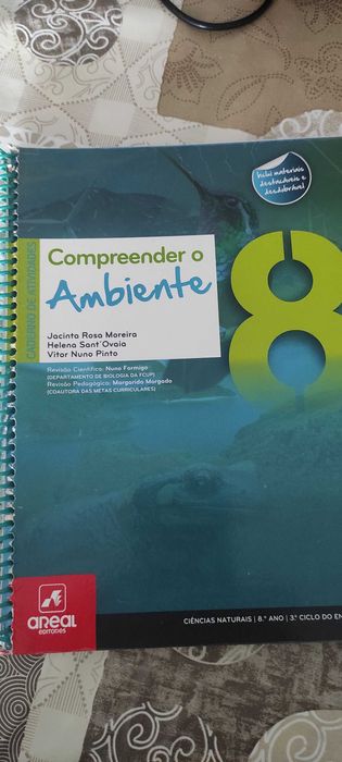 Compreender O Ambiente - 8.º Ano Caderno De Atividades