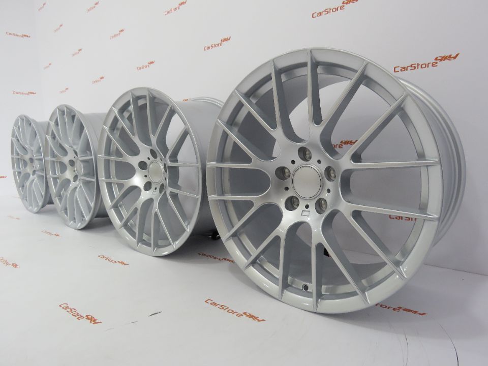 Jantes Look Bmw M359 19 8.5+9.5 5x120 Cinza Prata