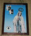 Plakat religijny / Obraz religijny / Stara rama / Radio Maryja