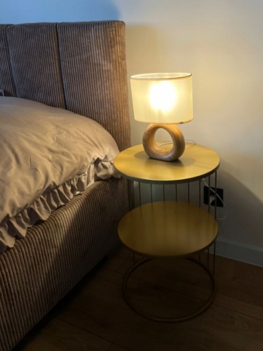 Stylowa Lampka Lampa Nocna Stołowa Do Salonu Sypialni Boho Elegancka