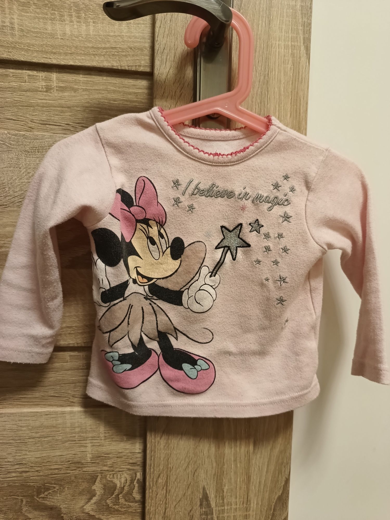 Zestaw ubranek dla dziewczynki bluzka koszulka Myszka Minnie