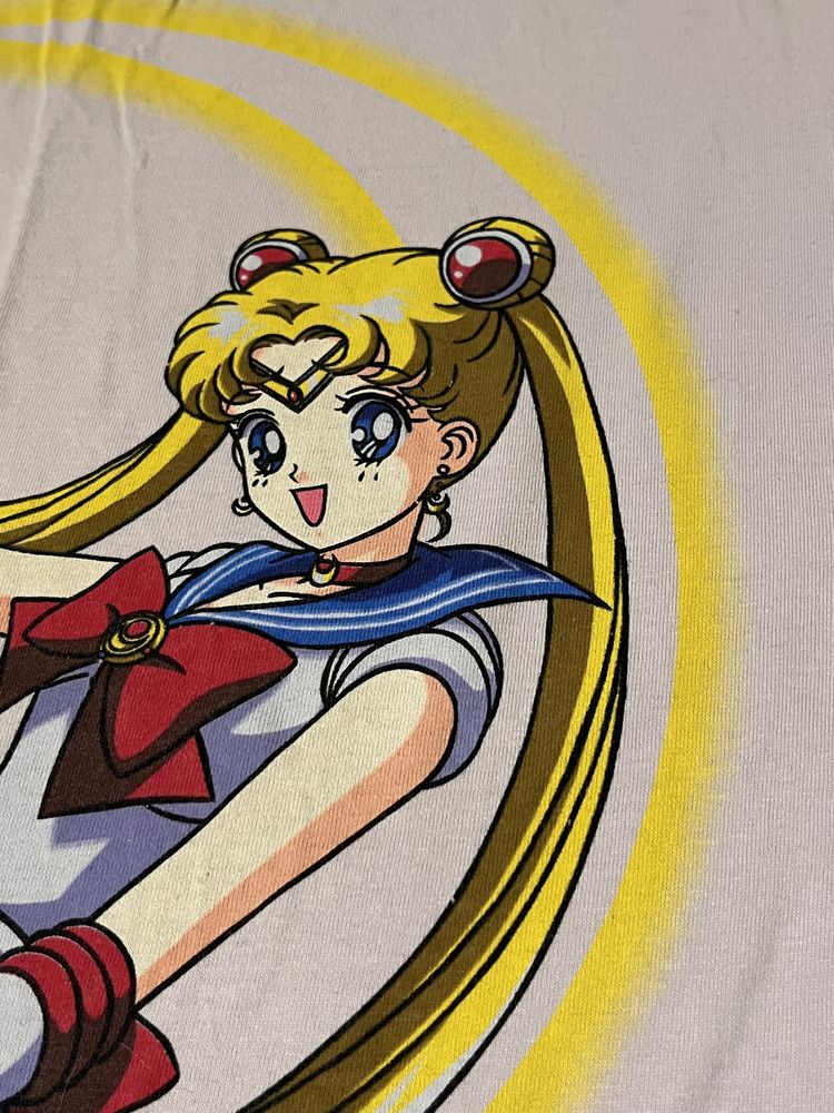 Koszulka bluzka Cropp Sailor Moon manga S flare t-Shirt