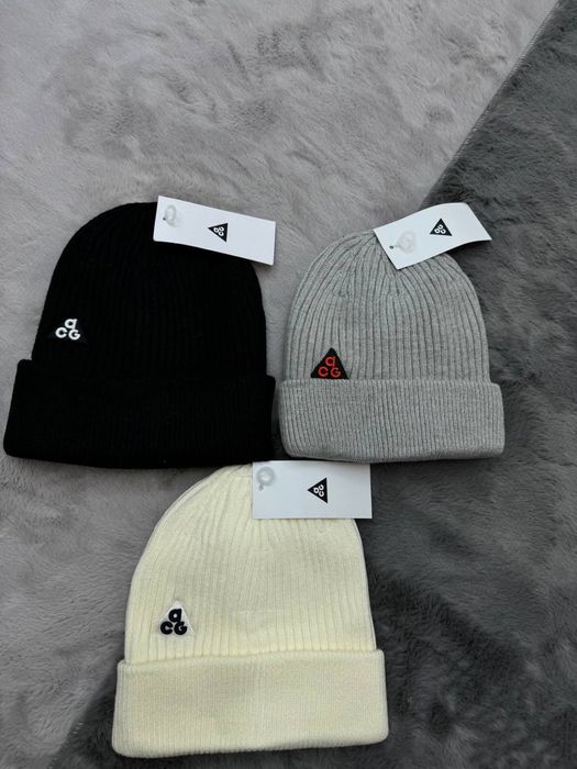 Шапка Nike Acg чорна/ шапка найк ацг біла/зелена/сіра/унісекс