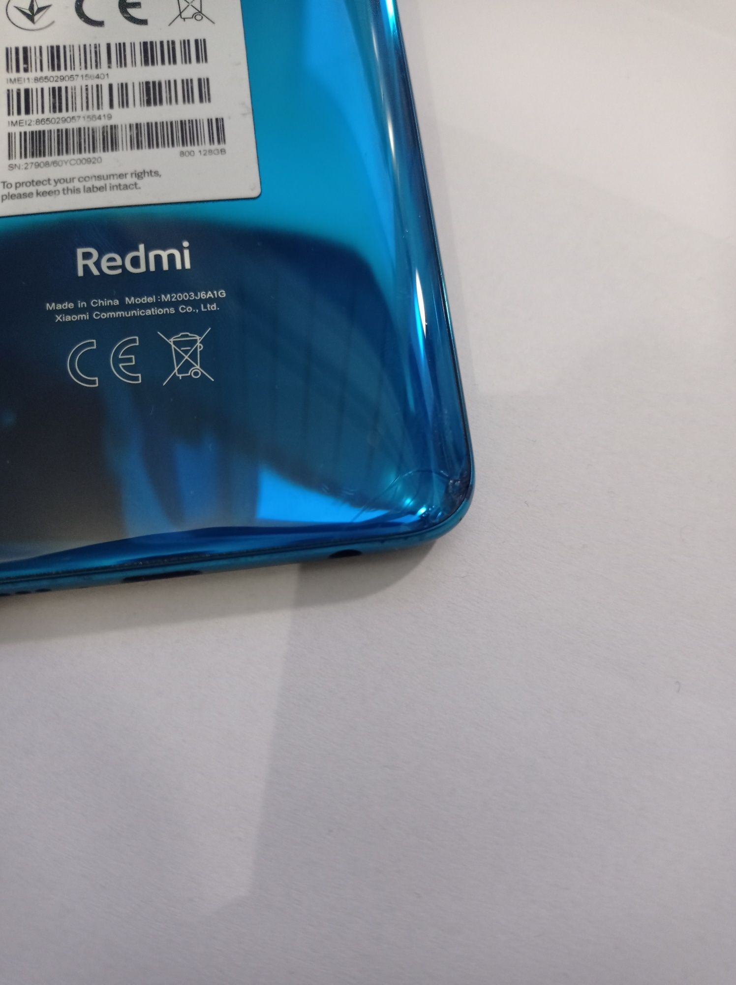 Używany telefon Redmi Note 9S