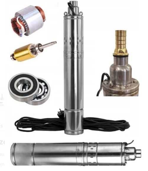 Pompa Głębinowa Do Wody Czystej 1500W 75M Hydrofor Ciśnieniowa