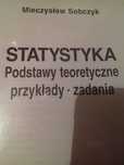 Matematyka Statystyka Sobczyk Mieczysław podręcznik do statystyki