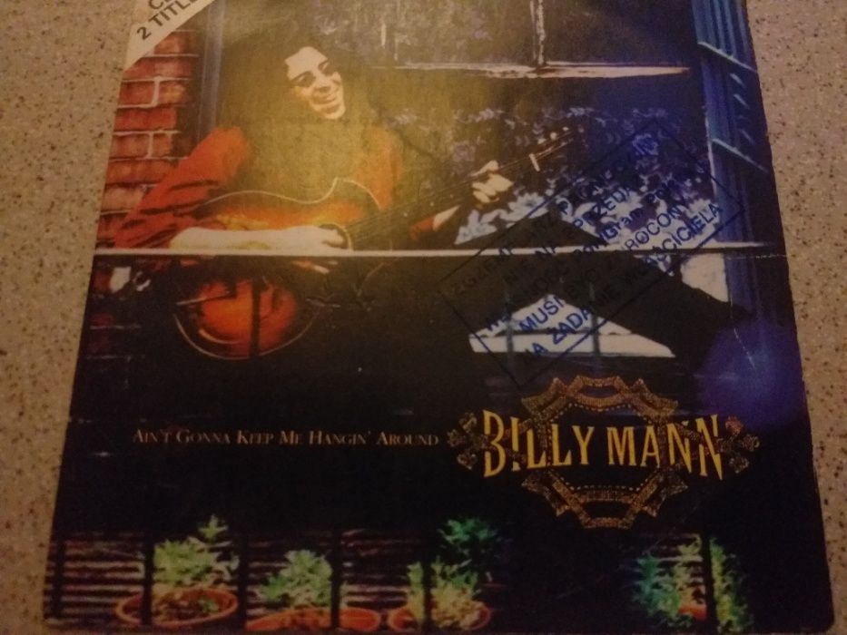 CD Singiel Billy Mann Ain't Gonna Keep Me Hangin' Around DV8 1996