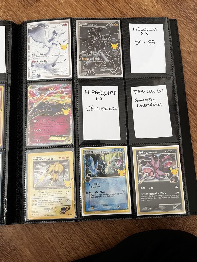 Cartas de celebrações - troca