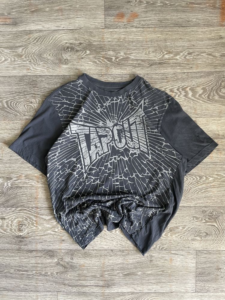 Футболка Tapout y2k drill sk8 opium реп скейт