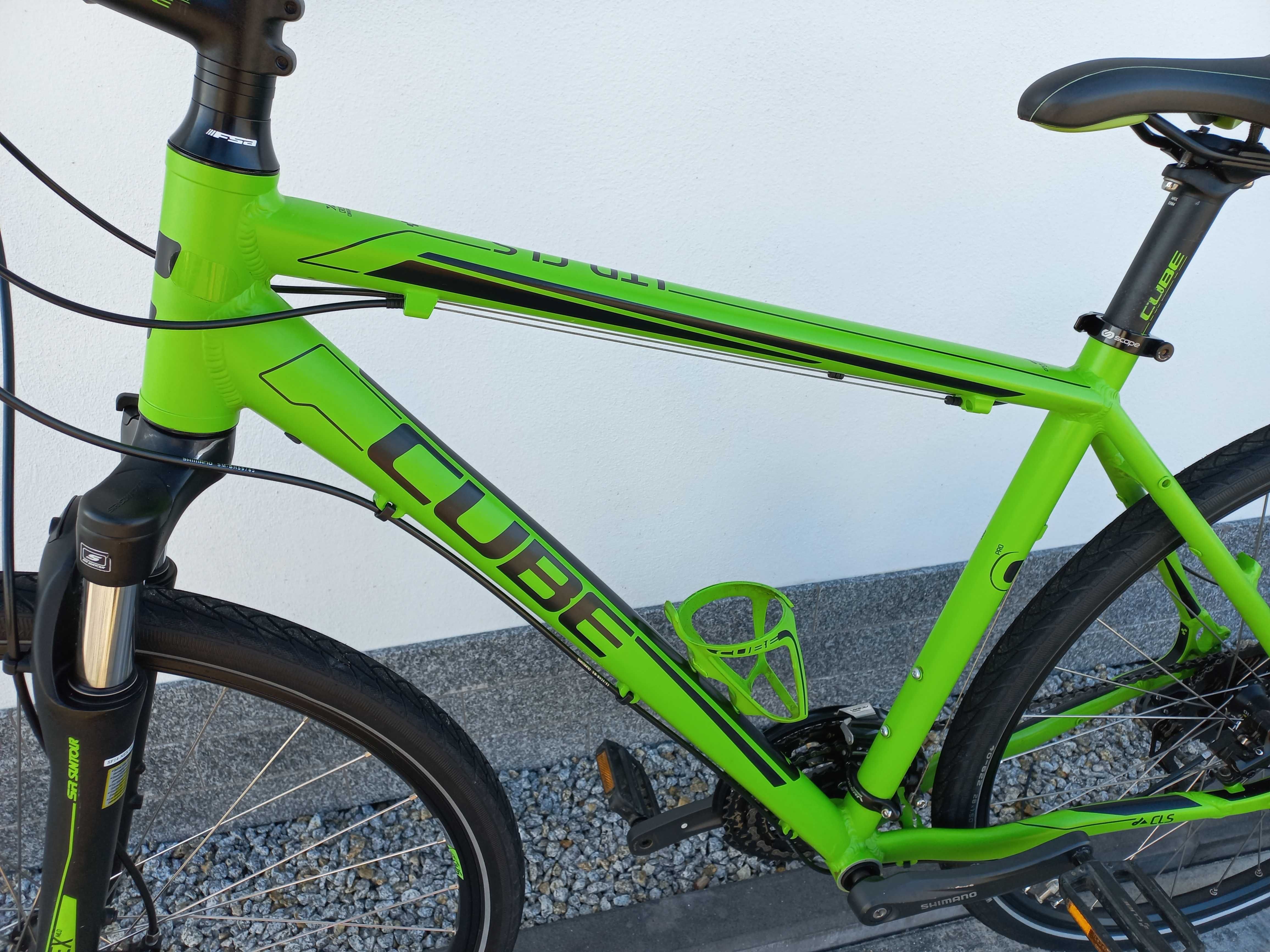 Crossowy * CUBE LTD CLS * Shimano Acera * hydraulika * amor z blokadą