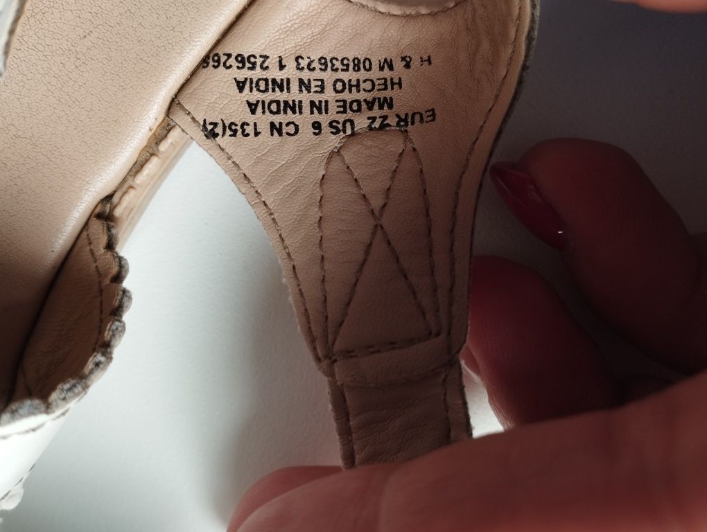 Sandałki dziewczęce H&M rozm. 22