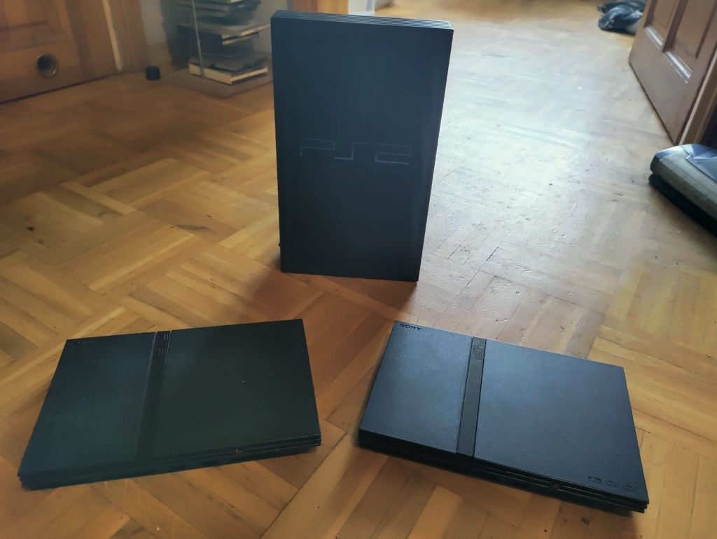 3x PS2 slim I fat. Czytaj opis.