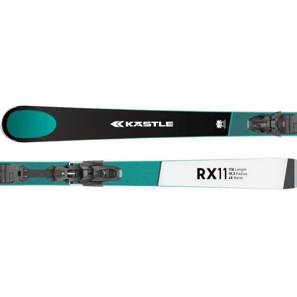 Narty zjazdowe KASTLE RX11 + PRD 12 GW nowe, wyprzedaż