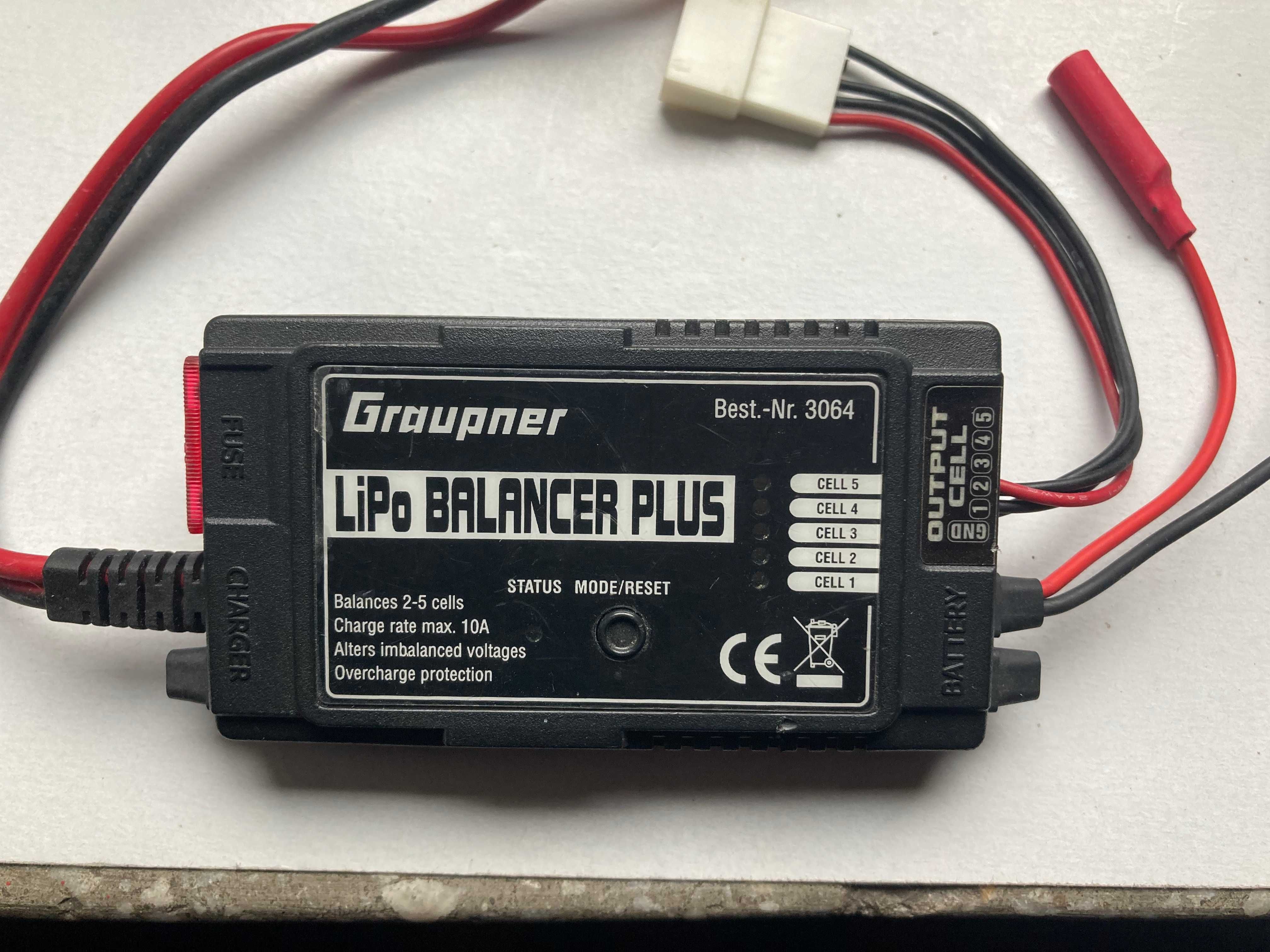 LIPO BALANCER PLUS Graupner balanser do akumulatorów ogniw litowych