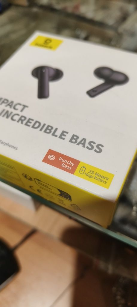 Słuchawki Baseus Bowie E17   nowe