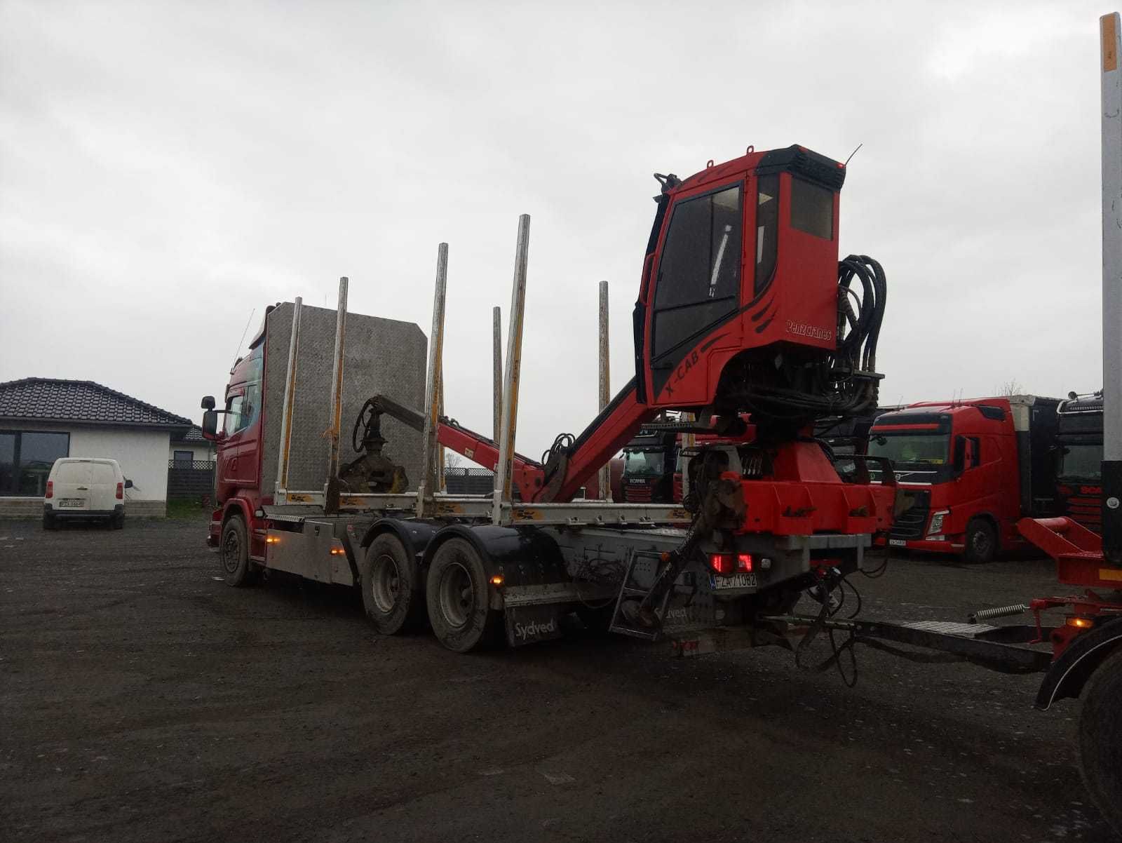 Samochód ciężarowy do drewna Scania R730, 2014 r.